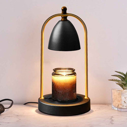 Candleton Elegant Iron Warming Lamp – Dimmable Timer for Safe Aromatherapy