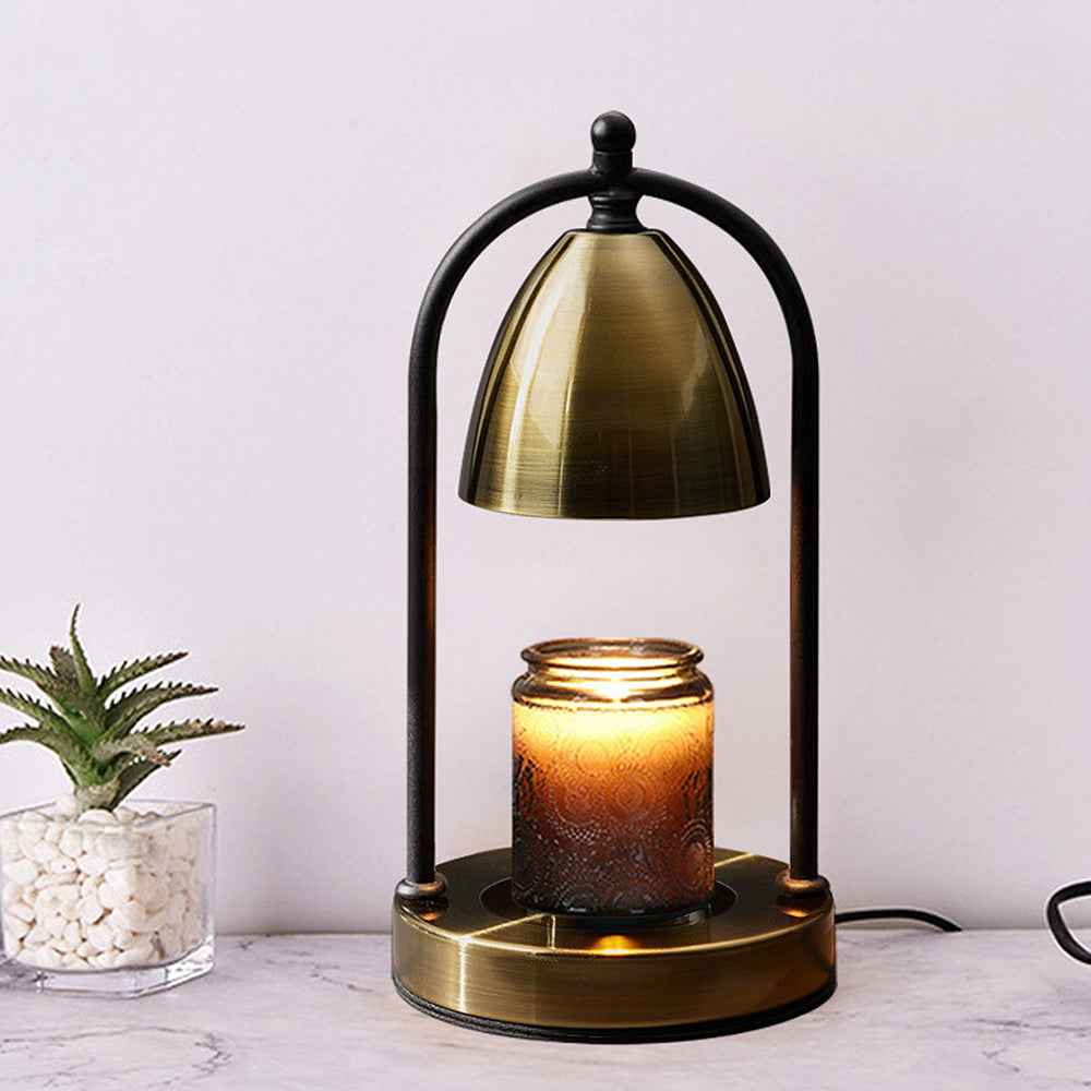 Candleton Elegant Iron Warming Lamp – Dimmable Timer for Safe Aromatherapy