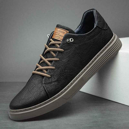 Callan Men's Sneakers – Durable Faux Leather with All-Day Cushion Support