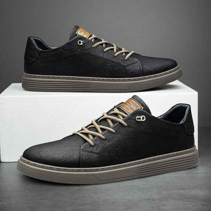 Callan Men's Sneakers – Durable Faux Leather with All-Day Cushion Support