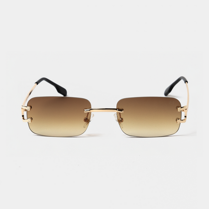 Carti Men's Sunglasses – Stylish Rimless Design with UV400 Protection