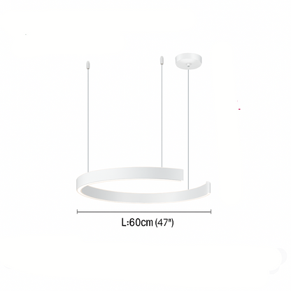 Celino Modern Black Pendant Light – Stylish LED Fixture for Elegant Home Decor