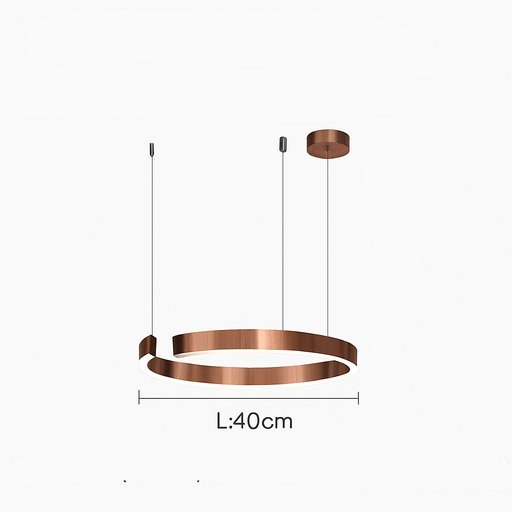 Celino Modern Black Pendant Light – Stylish LED Fixture for Elegant Home Decor
