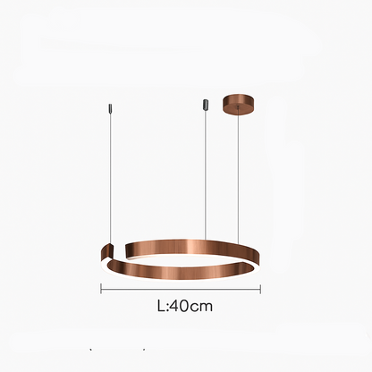 Celino Modern Black Pendant Light – Stylish LED Fixture for Elegant Home Decor