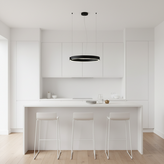 Celino Modern Black Pendant Light – Stylish LED Fixture for Elegant Home Decor