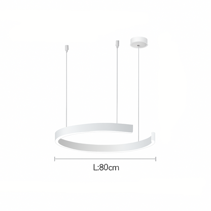 Celino Modern Black Pendant Light – Stylish LED Fixture for Elegant Home Decor