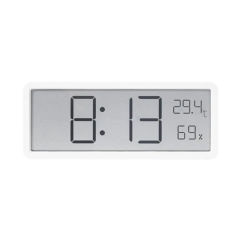 Rendol Home Digital Wall Clock – Large LED Display with Thermometer Function