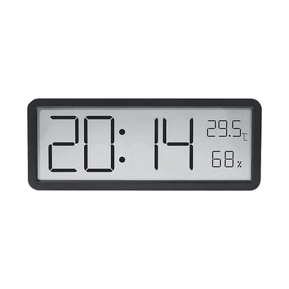 Rendol Home Digital Wall Clock – Large LED Display with Thermometer Function