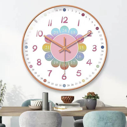 Soria Learning Clock – Vibrant Non-Ticking Time Tool for Fun Education