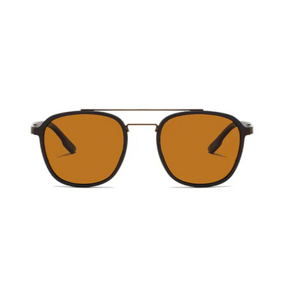 Tova Men’s Vintage Aviator Sunglasses – Polarized UV Protection for Sunny Days