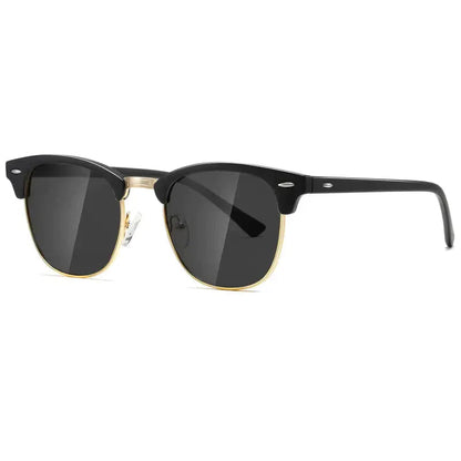 Clover Unisex Polarized Pilot Sunglasses – Classic Style for Outdoor Clarity