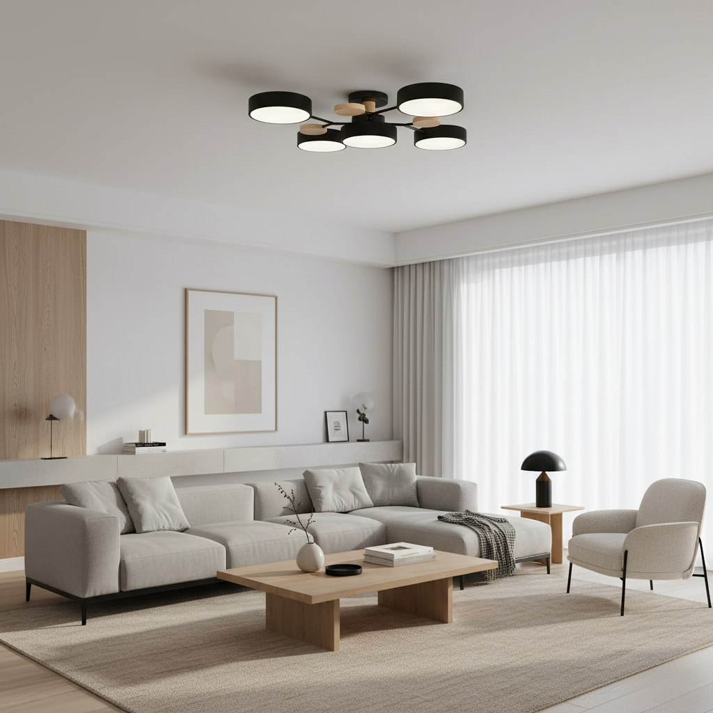 Clio Modern LED Ceiling Light – Stylish Flush Mount Fixture for Any Room