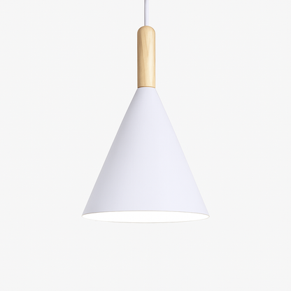 Corvian Modern Pendant Light – Stylish Metal and Wood Design for Home