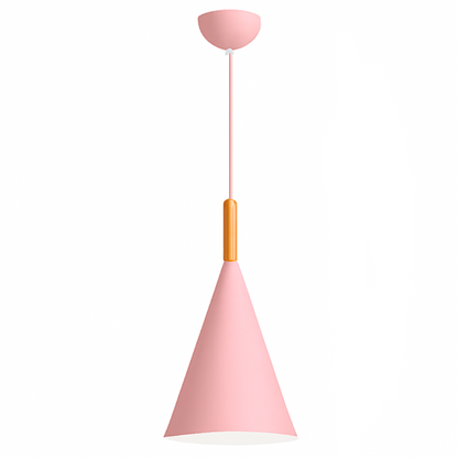 Corvian Modern Pendant Light – Stylish Metal and Wood Design for Home