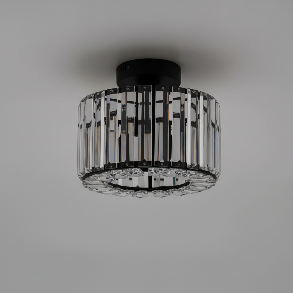 Cris Elegant Flush Mount Ceiling Light – Stunning Crystal Design for Any Room