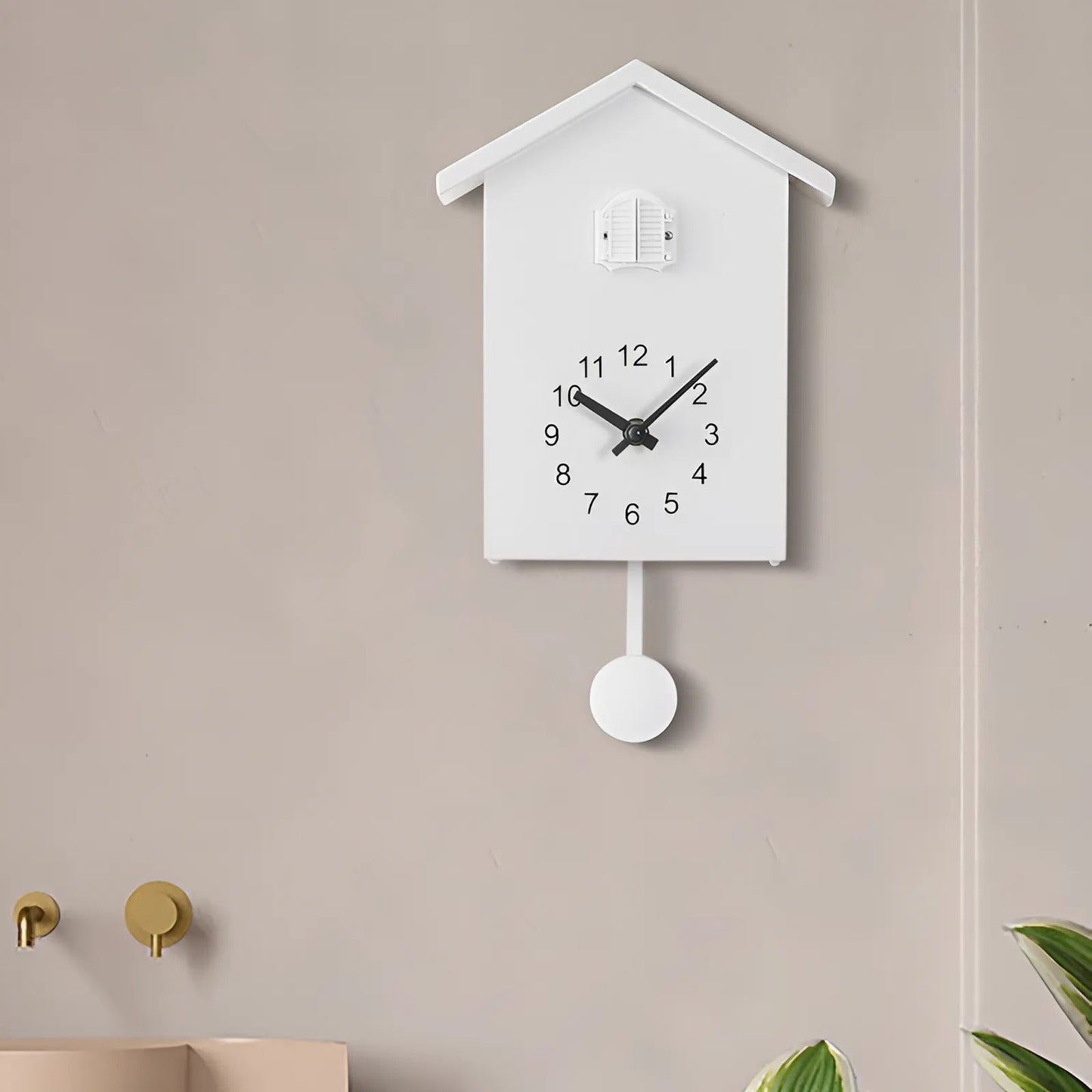 Cuckoo Modern Wall Clock – Stylish Minimalist Design for Any Room