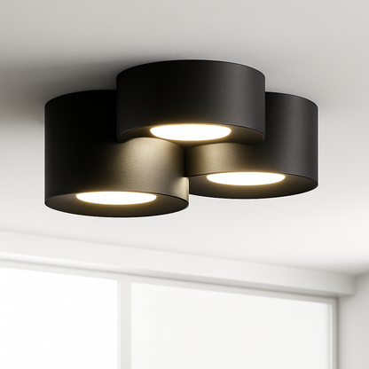 Elyra Cylindrical LED Ceiling Light Fixture – Minimalist Design for Modern Homes