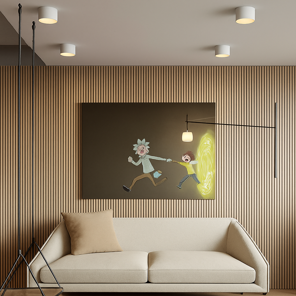 Elyra Cylindrical LED Ceiling Light Fixture – Minimalist Design for Modern Homes