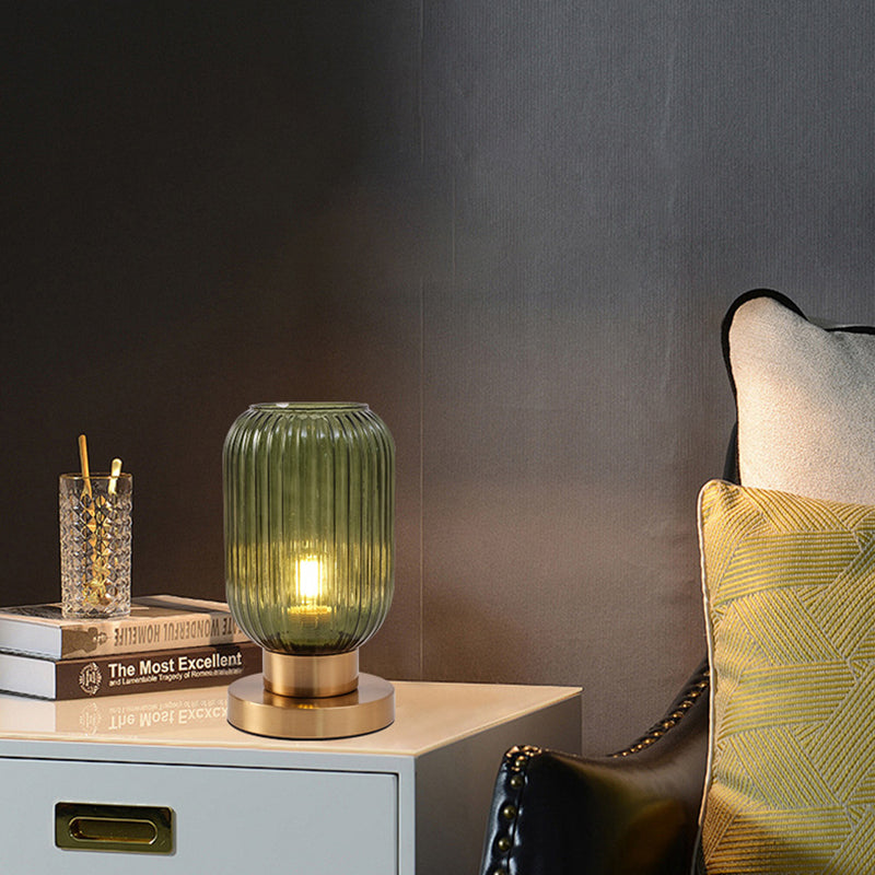 Cirel Cylindrical Table Lamp for Modern Spaces – Stylish Design for Bedroom and Living Room