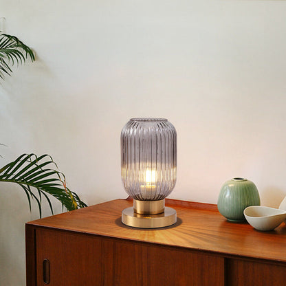 Cirel Cylindrical Table Lamp for Modern Spaces – Stylish Design for Bedroom and Living Room