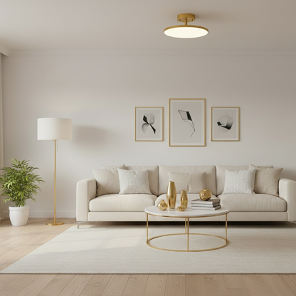 Dahlia Modern LED Ceiling Light Fixture – Rotatable Design for Versatile Illumination
