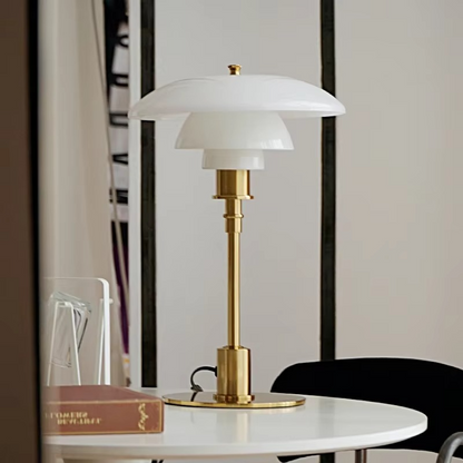 Danish Dimmable Table Lamp – Modern Iron & Glass Design for Any Room