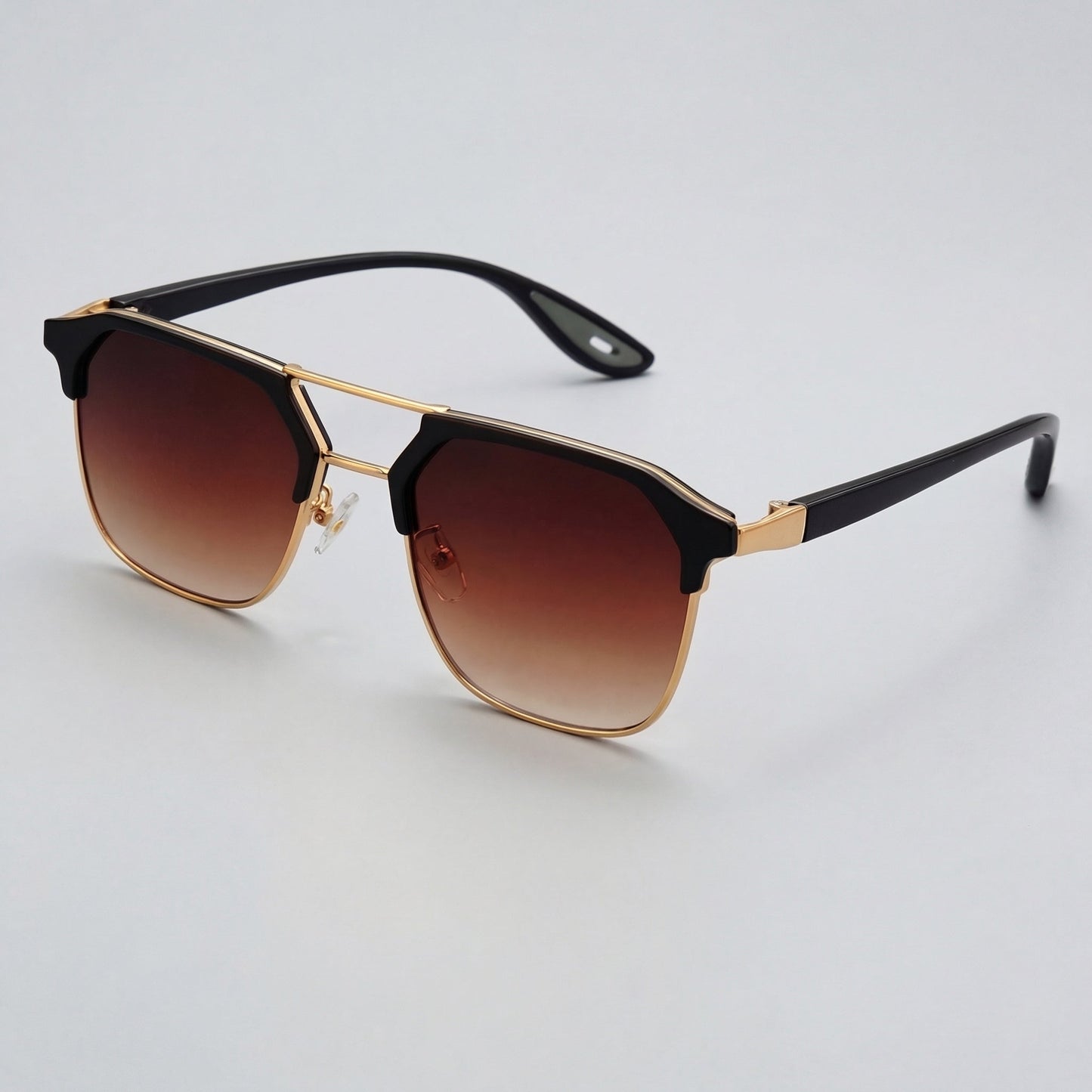 Orion Men's Stylish Sunglasses – Classic Clubmaster Design with UV400 Protection