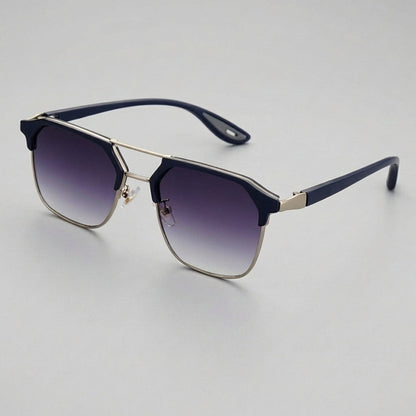 Orion Men's Stylish Sunglasses – Classic Clubmaster Design with UV400 Protection