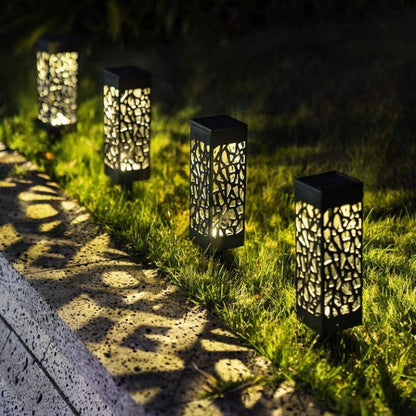 Dazzling Homeowners Solar Garden Light – Elegant LED Lantern for Outdoor Ambiance
