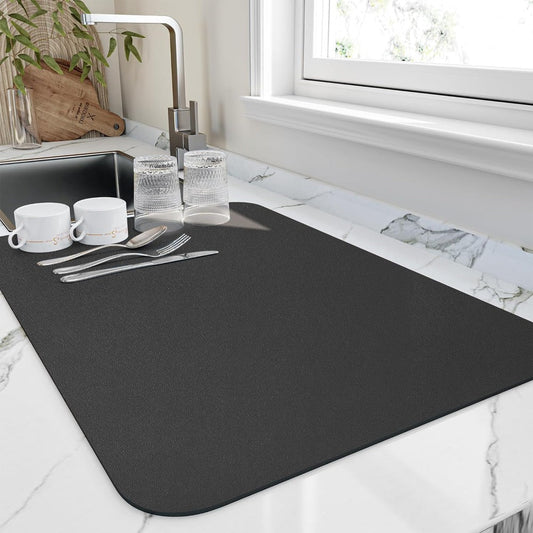 Dynamo Kitchen Dish Mat – Super-Absorbent Quick Drying Solution