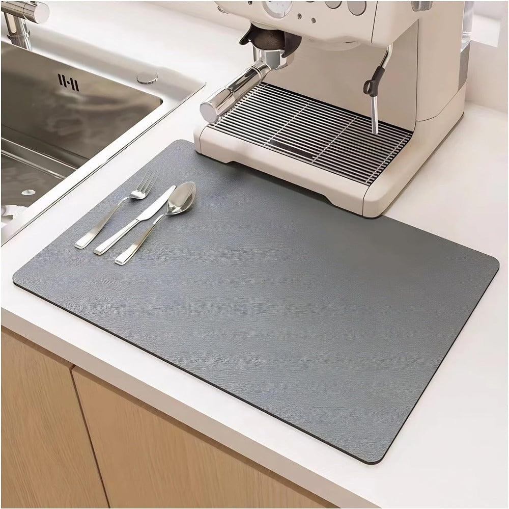 Dynamo Kitchen Dish Mat – Super-Absorbent Quick Drying Solution