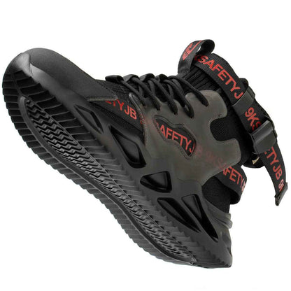 Dyno Men's Steel Toe Work Shoes – Comfortable Non-Slip Safety Footwear