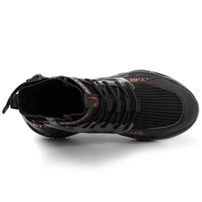Dyno Men's Steel Toe Work Shoes – Comfortable Non-Slip Safety Footwear