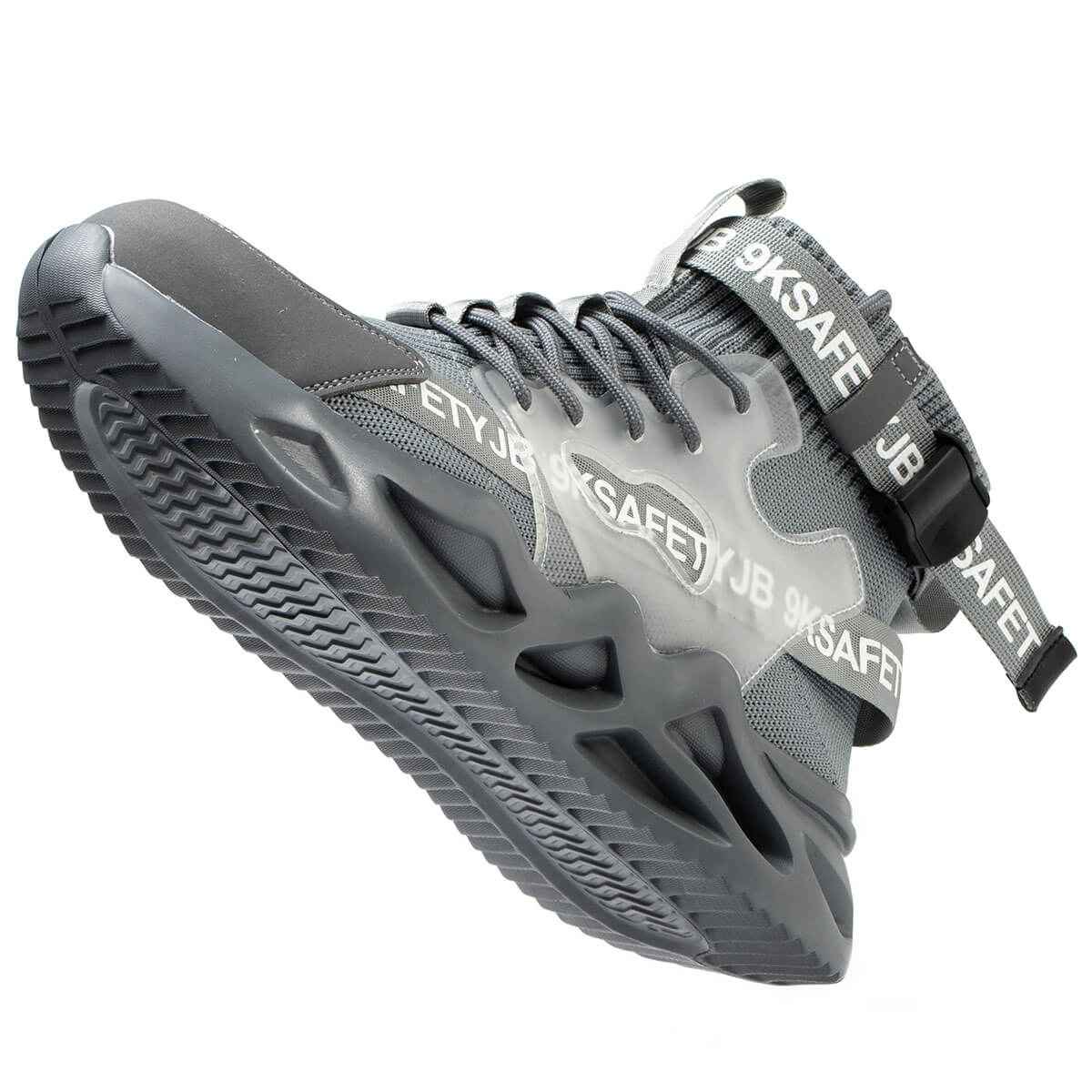 Dyno Men's Steel Toe Work Shoes – Comfortable Non-Slip Safety Footwear