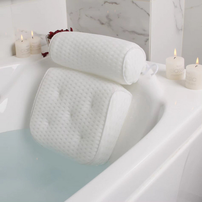 Elvyn Ergonomic Bath Pillow – Contoured Neck Support for Soothing Soaks