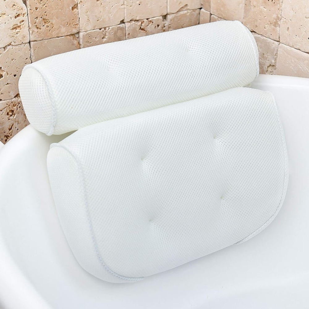 Elvyn Ergonomic Bath Pillow – Contoured Neck Support for Soothing Soaks