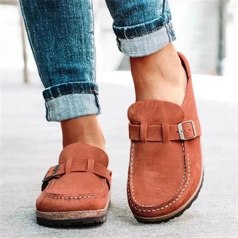Evelyn Women's Footwear Shoes – Classic Wooden Design with all day Comfort