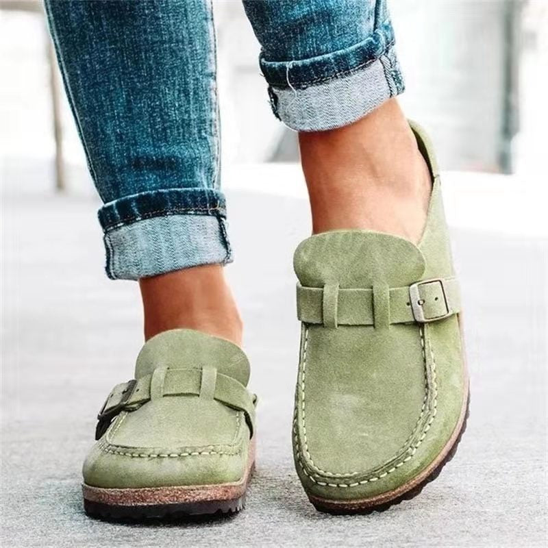 Evelyn Women's Footwear Shoes – Classic Wooden Design with all day Comfort