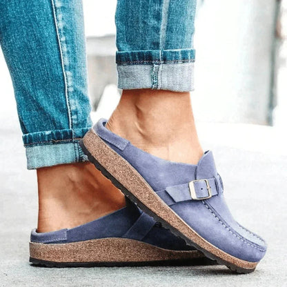 Evelyn Women's Footwear Shoes – Classic Wooden Design with all day Comfort