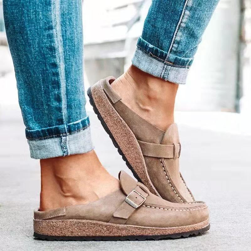 Evelyn Women's Footwear Shoes – Classic Wooden Design with all day Comfort