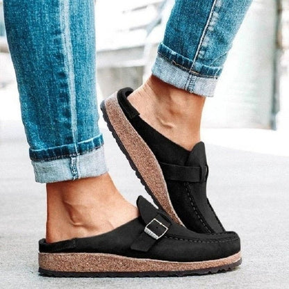 Evelyn Women's Footwear Shoes – Classic Wooden Design with all day Comfort