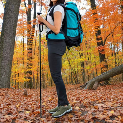 Fredde Women’s Ergonomic Hiking Shoes – Durable Leather with Wide Toe Box