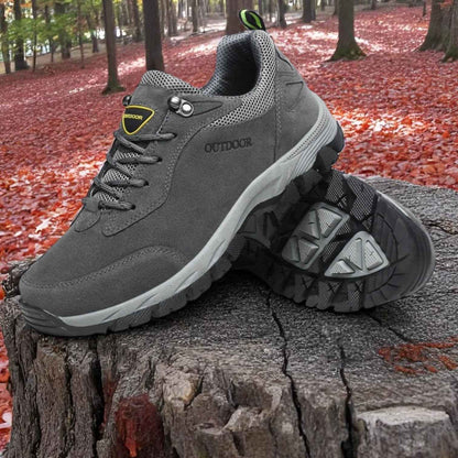 Fredde Women’s Ergonomic Hiking Shoes – Durable Leather with Wide Toe Box