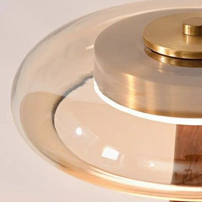 Esmira Retro Bedroom Lamp – Elegant Glass Design for Cozy Bedside Lighting