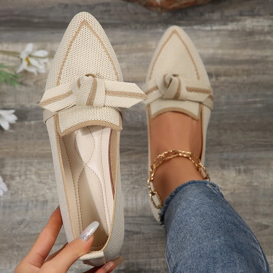 Amara Women's Flats – Elegant Pointed Design for All-Day Comfort