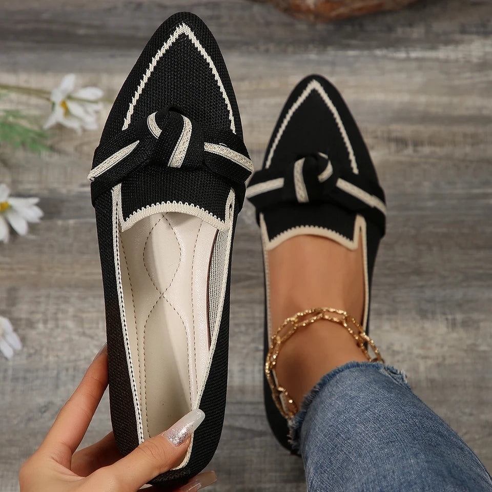 Amara Women's Flats – Elegant Pointed Design for All-Day Comfort