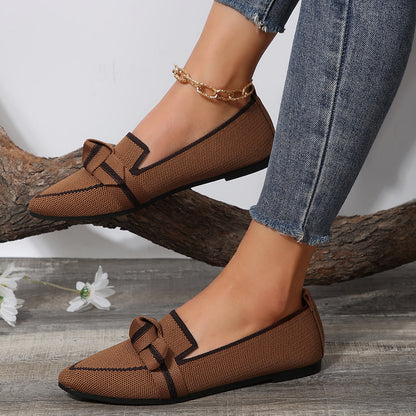 Amara Women's Flats – Elegant Pointed Design for All-Day Comfort