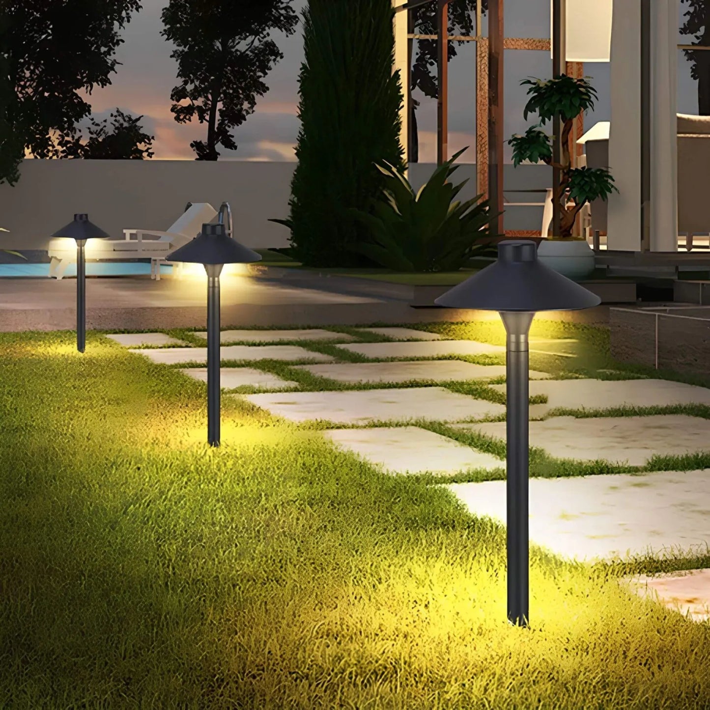 Verdeluxe Outdoor LED Spotlight – Energy-Efficient Lighting for Garden Illumination