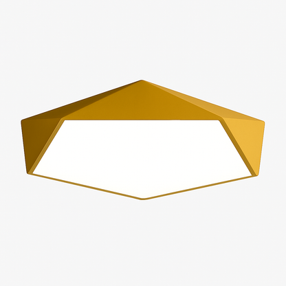 Gleam Modern LED Ceiling Light – Geometric Design for Cozy Spaces