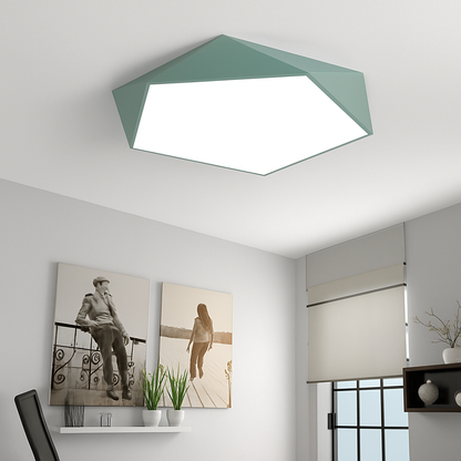 Gleam Modern LED Ceiling Light – Geometric Design for Cozy Spaces